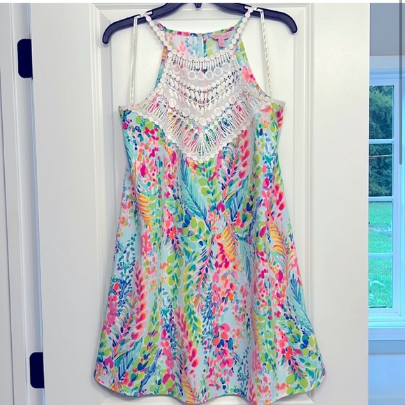 Lilly Pulitzer Dresses & Skirts - 🦄 💫 HTF Lilly Pulitzer Catch the Wave 🌊 Shift Dress - Size 4